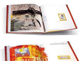 Correos presenta el libro filatélico de la historia de la Selección Española 