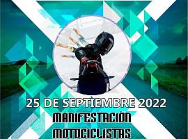 Convocadas manifestaciones de motoristas en 16 ciudades 