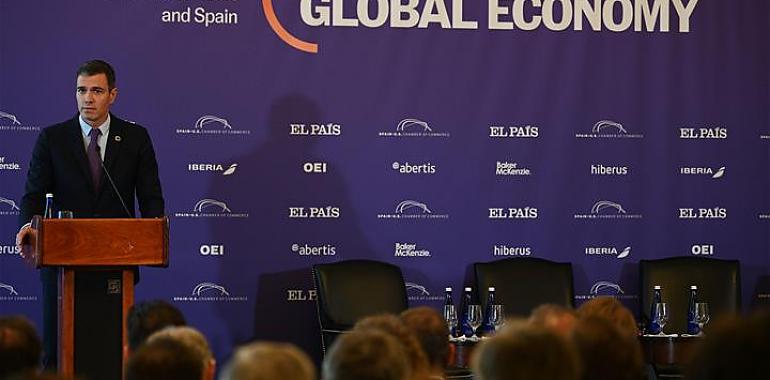 Sánchez subraya la fortaleza de la economía de España ante los desafíos globales
