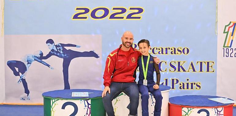 Daniel Bermúdez Mon es subcampeón de Europa de patinaje artístico