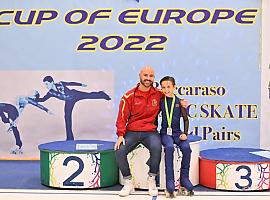 Daniel Bermúdez Mon es subcampeón de Europa de patinaje artístico