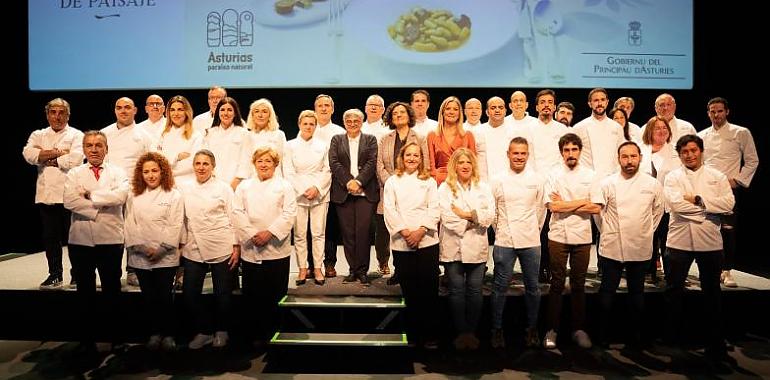 70 embajadores de la Cocina de Paisaje por su labor de difusión de la gastronomía