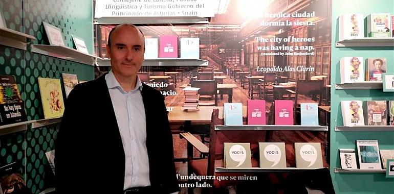 Presencia asturiana con stand propio en la la Feria del Libro de Fráncfort