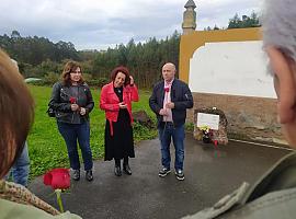 Homenaje en El Franco a las víctimas represaliadas por la dictadura franquista