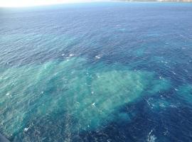 La mancha volcánica en aguas de El Hierro no disminuye