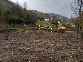 Comienzan las obras de mejora de la travesía urbana de la AS-375 a su paso por La Pola