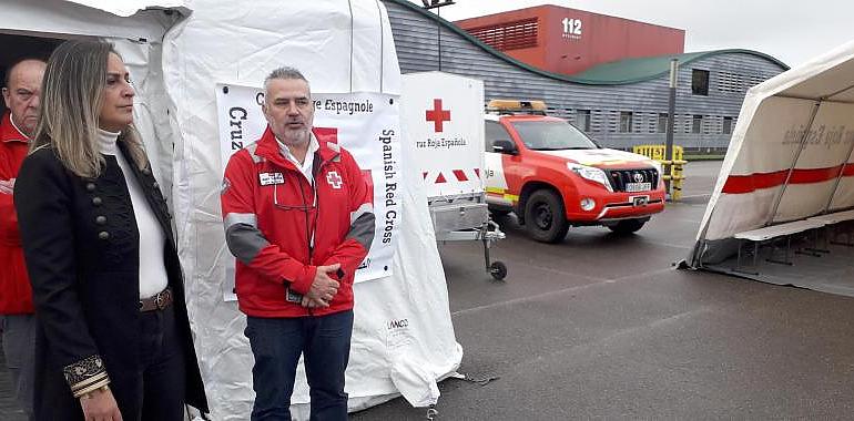 Presentación del nuevo Equipo de Respuesta Inmediata de Emergencias de Cruz Roja