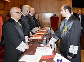 Marcos Óscar Martínez Álvarez jura oficialmente su cargo como Presidente del colegio de Graduados sociales de Asturias