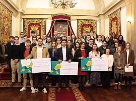 Entrega los Premios TalentUO-Santander a las mejores iniciativas de emprendimiento