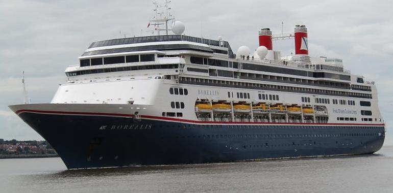 Mañana concluye la temporada de cruceros en Gijón con la llegada del Borealis procedente de Liverpool