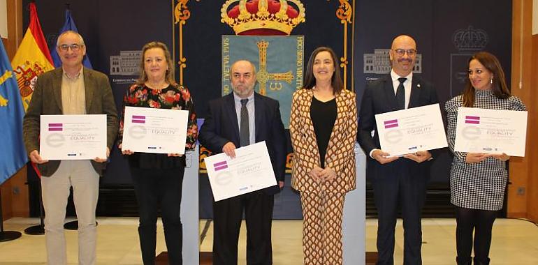 La Universidad de Oviedo, el Secretariado Gitano, el Centro de Formación Ambiental y la Fundación Laboral de la Construcción consiguen la Marca de Excelencia por parte de Igualdad