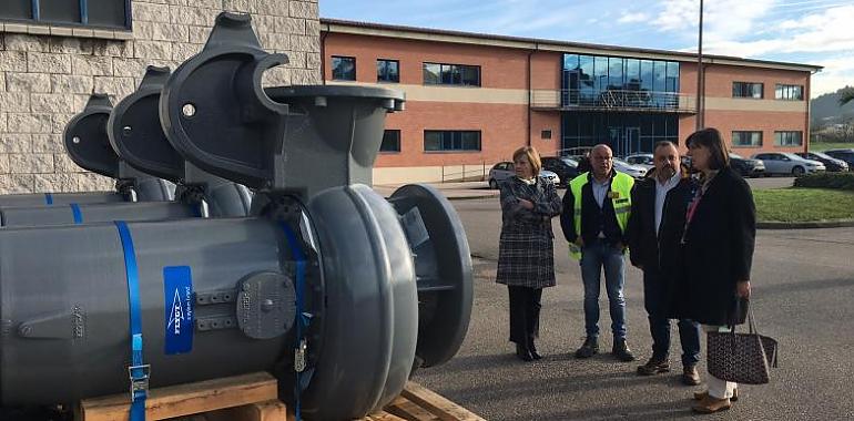 Casi un millón de euros va a costar la sustitución de cinco bombas de la depuradora de Maqua, en Avilés