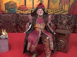 El emisario de los Reyes Magos, el Príncipe Aliatar, ya se encuentra en el Ayuntamiento de Avilés, para recibir las cartas de los niños