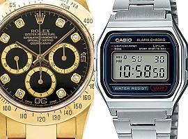 ¿Sabes en qué se diferencia un Casio de un Rolex