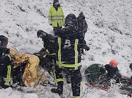 Rescatado un ganadero con hipotermia, entre el temporal, en Javariega de Cabrales