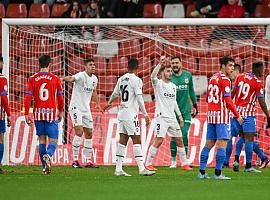 El Sporting cae en la Copa del Rey