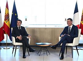 Sánchez y Macrón sellan una estrecha relación bilateral hispano francesa