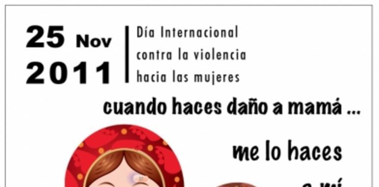 La Junta General llama a la "rebelión contra la violencia de género"