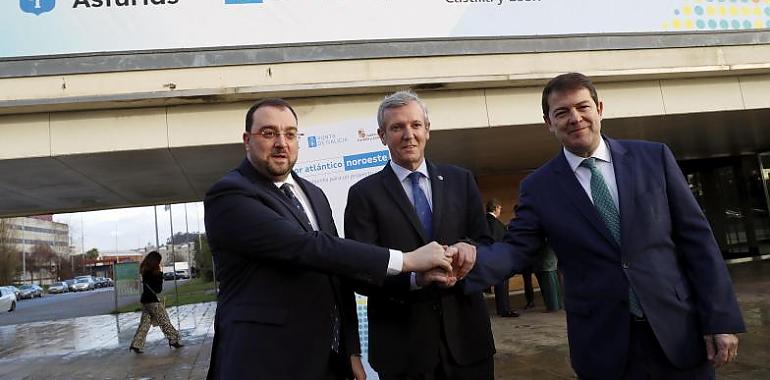 Asturias, Galicia y Castilla y León exigen que se salde “la deuda histórica con el Noroeste”