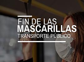 Las mascarillas dejarán de ser obligatorias en el transporte público a partir del 7 de febrero