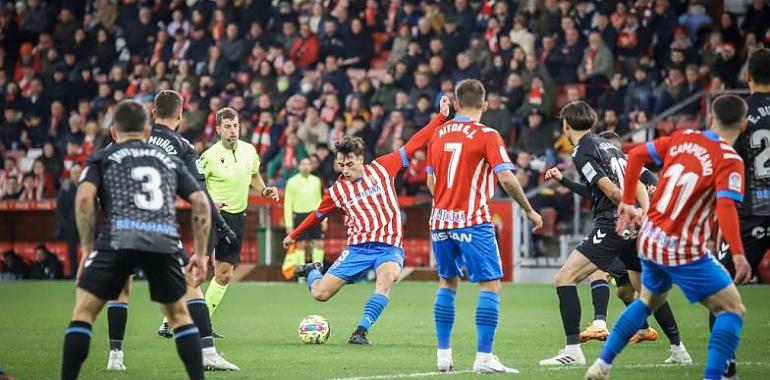 Sólo un punto para el Sporting frente al Málaga