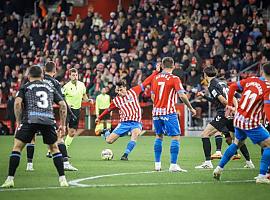 Sólo un punto para el Sporting frente al Málaga