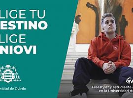  El ‘freestyler’ Gazir protagoniza la primera campaña de la Universidad de Oviedo en TikTok