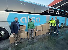 Alsa, con la colaboración de todos sus empleados, dona 2.100 kilos de ayuda humanitaria para Turquía 