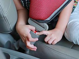 Campaña de control del uso del cinturón de seguridad y los sistemas de retención infantil en Avilés
