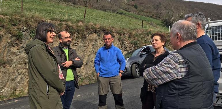 Este mes concluyen las obras de abastecimiento en los depósitos de La Riela y El Fuexu, en Cangas del Narcea