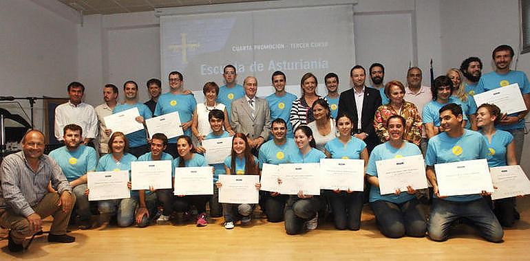 100.000 euros para la organización del tercer curso de la sexta promoción de la Escuela de Verano de Asturianía