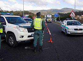 En la reciente campaña de tráfico en Asturias se han controlado más de 12.000 vehículos y se han formulado 82 denuncias