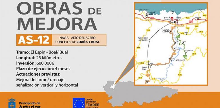 El Principado avanza en las obras del corredor del Navia