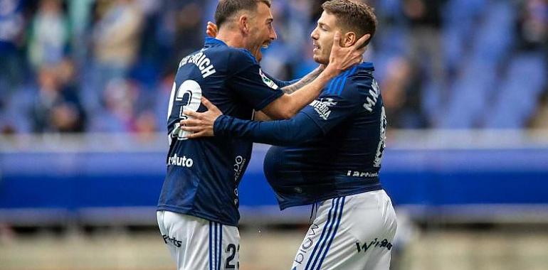 El Real Oviedo logra un importante triunfo ante el CD Lugo por 2-1