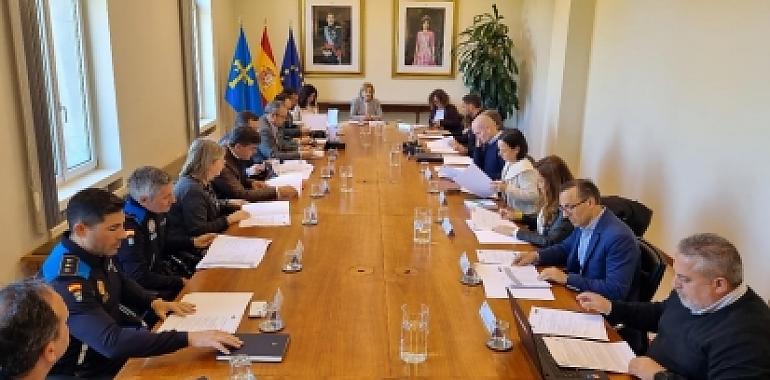 Reunión para coordinar la seguridad de la Vuelta a Asturias