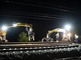 Nuevas obras de mejora en la línea ferroviaria convencional León-Gijón