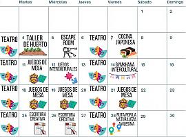 Programación lúdica de actividades gratuitas en julio para mayores de 17 años de Avilés