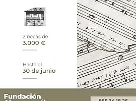 La Fundación Alvargonzález convoca dos becas para realizar estudios musicales en el extranjero