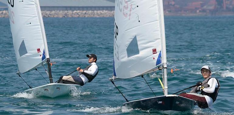 Durante el fin de semana se ha celebrado en aguas de Gijón el X Trofeo de San Pedro de Vela Ligera del RCAR