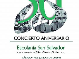 Gran concierto para celebrar el 50 Aniversario de la Escolanía de San Salvador