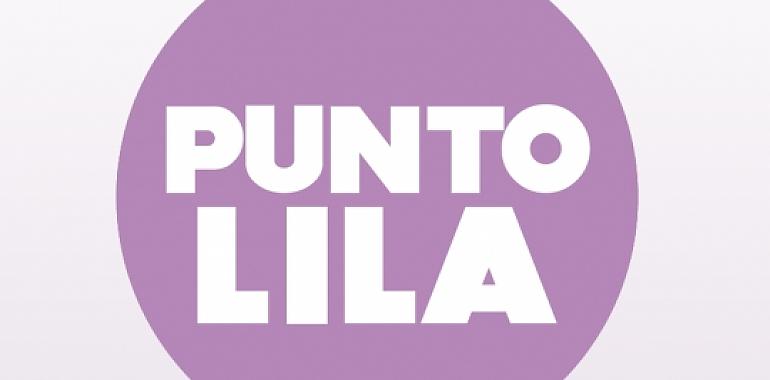 Punto Lila en las Fiestas de El Carme en Luanco