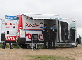 La Policía Local de Gijón presenta un vehículo pionero en España para operativos con drones