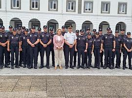 Treinta y un alumnos inician su periodo de prácticas en la Jefatura Superior de Policía de Asturias