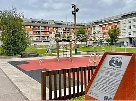 Reubicación de la zona de juegos del parque de Los Locos en Gijón por la construcción de un edificio