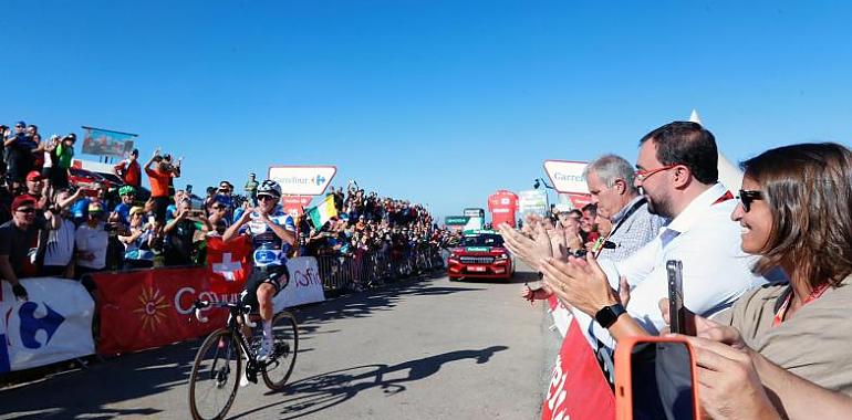Asturias vuelve a ser lo más visto de la Vuelta a España