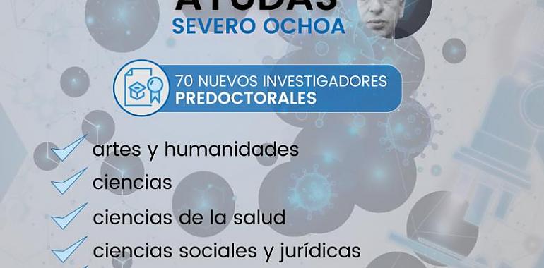 El Gobierno de Asturias facilita la contratación de 70 nuevos investigadores predoctorales