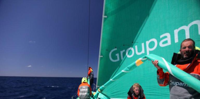 Al Groupama se lo espera en la meta hoy martes