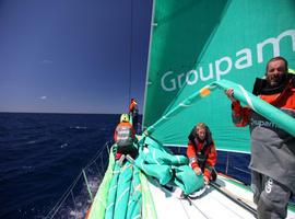 Al Groupama se lo espera en la meta hoy martes