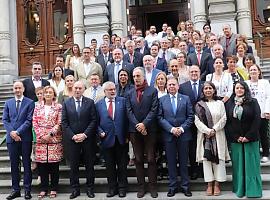 La Junta ha recibido hoy a los representantes de Premio Princesa de Asturias de Cooperación Internacional