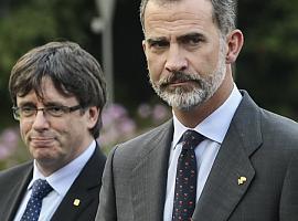 Desafío catalán en las calles de Madrid: Puigdemont confronta al Rey Felipe VI